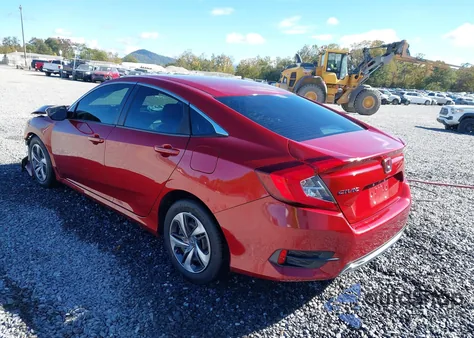2020 Honda Civic Lx from USA, damaged, VIN 19XFC2F61LE025512